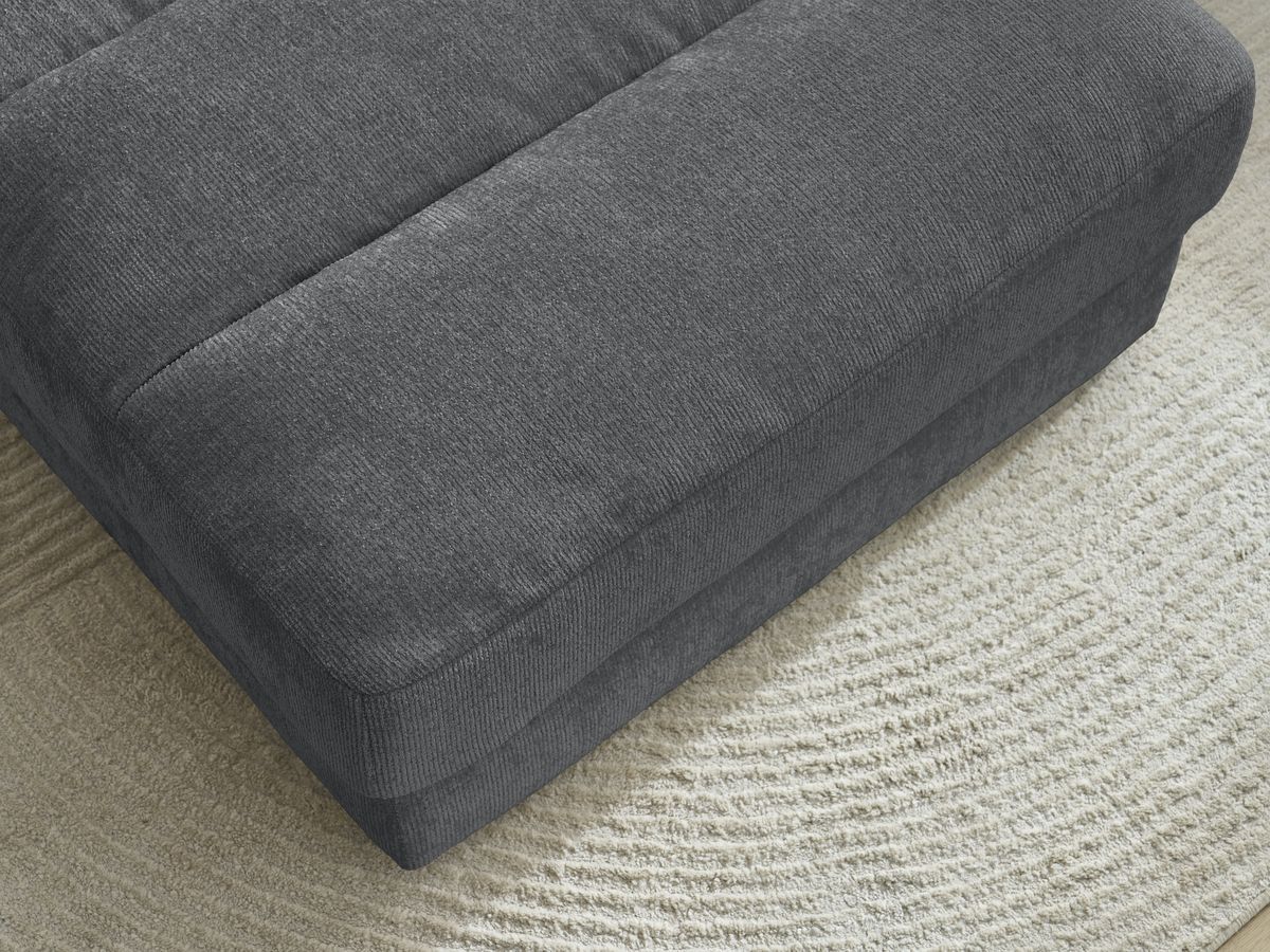 Pouf SIERRA tissu texturé