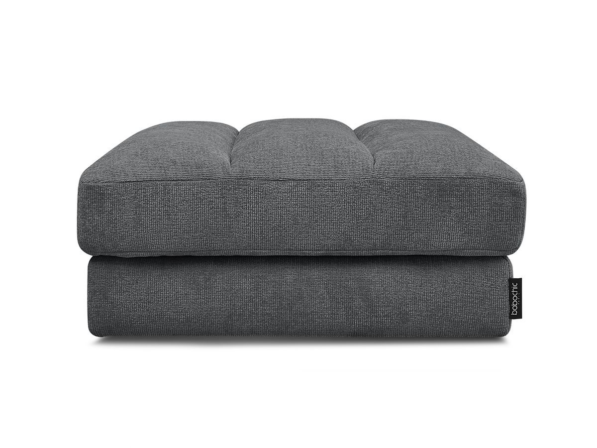 Pouf SIERRA tissu texturé