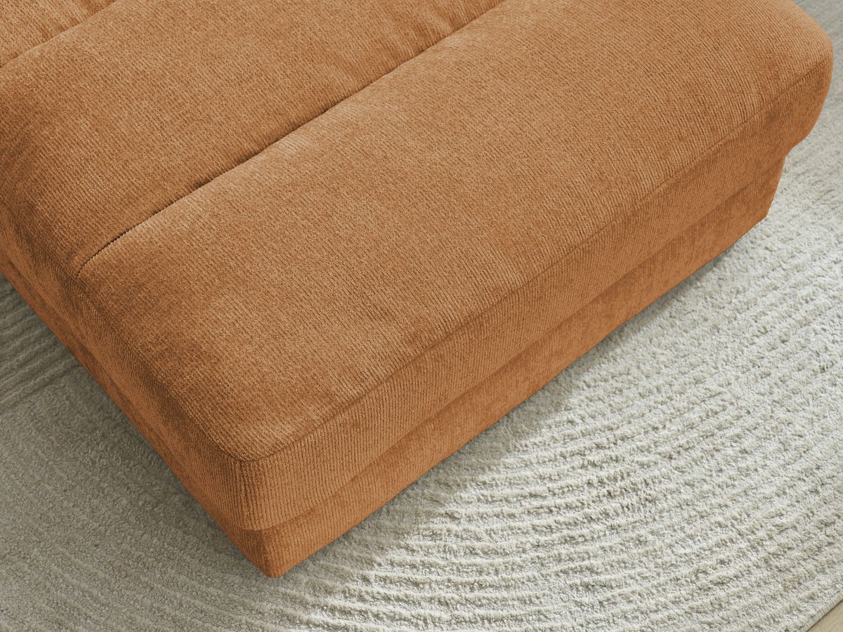 Pouf SIERRA tissu texturé