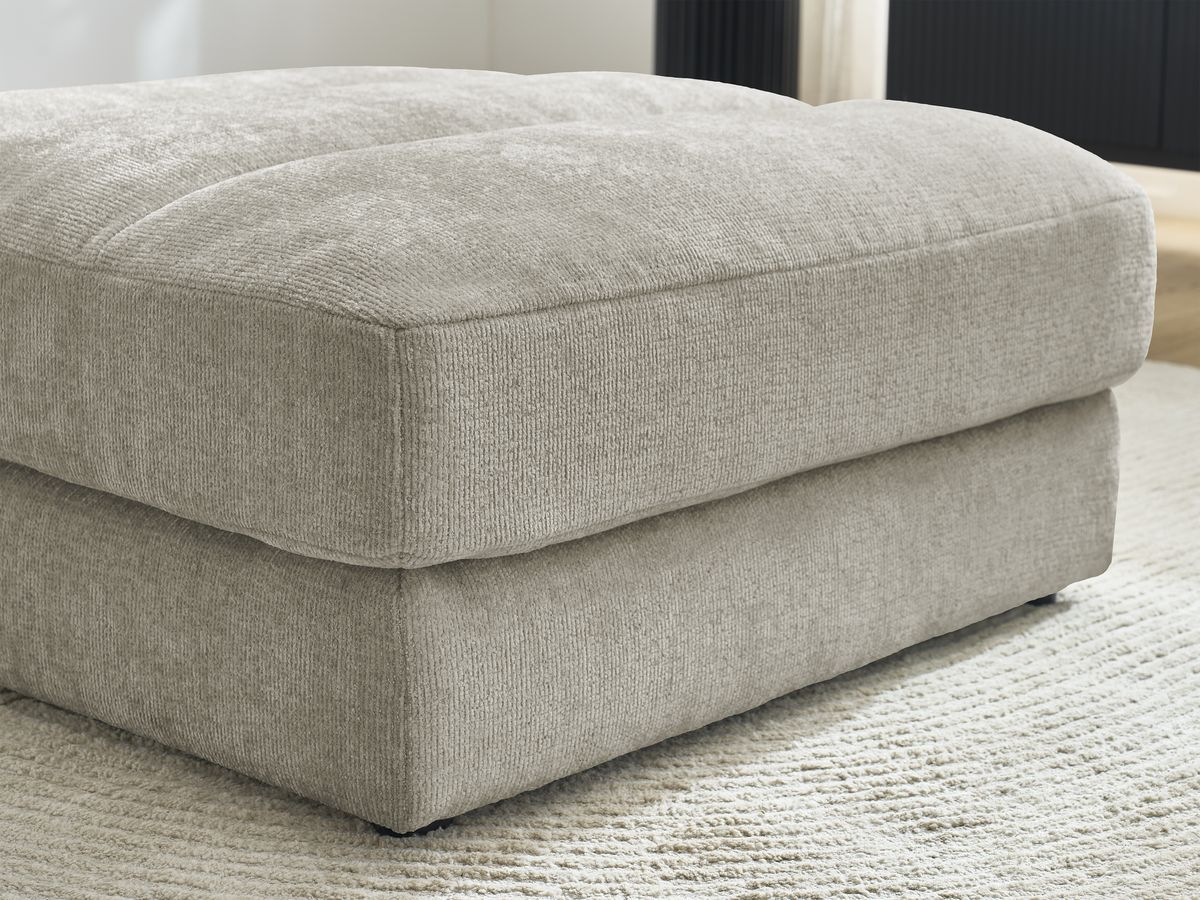 Pouf SIERRA tissu texturé