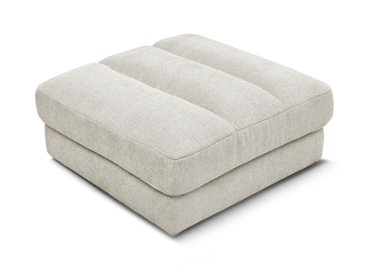Pouf SIERRA tissu texturé