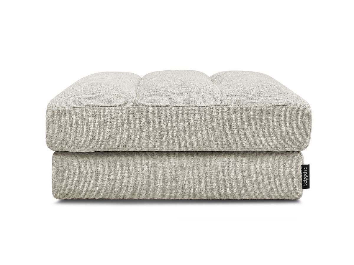 Pouf SIERRA tissu texturé