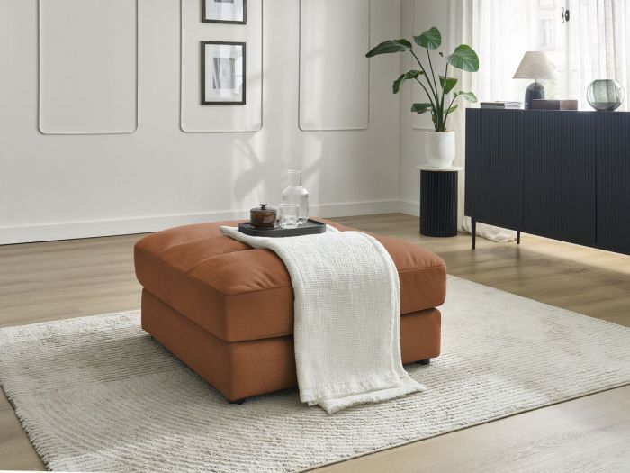 Pouf SIERRA tissu velours