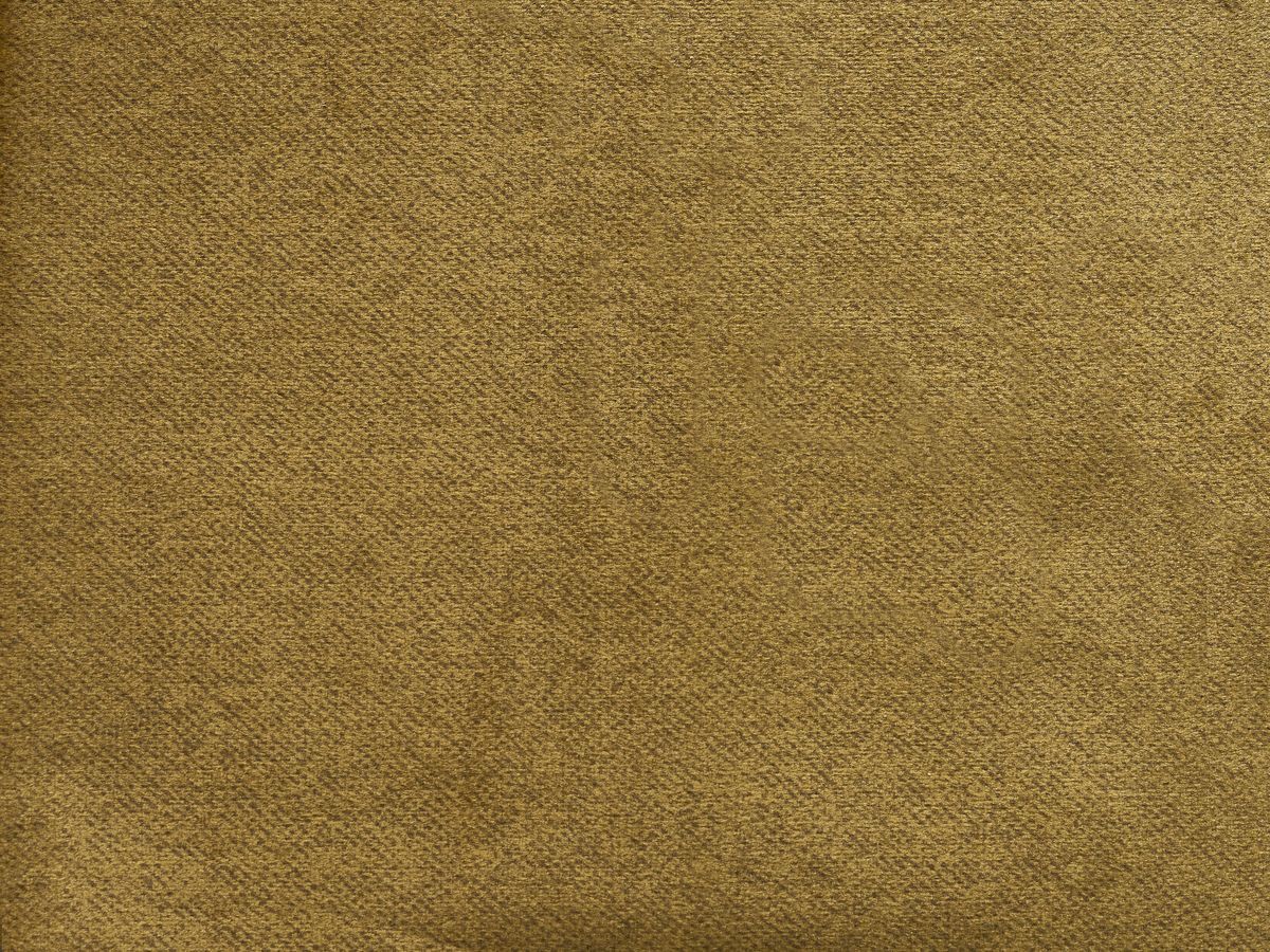 Canapé d'angle fixe SIERRA velours avec pouf