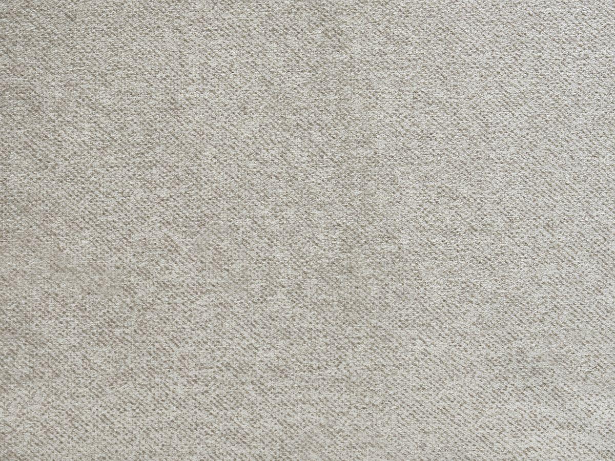 Canapé d'angle fixe SIERRA velours avec pouf