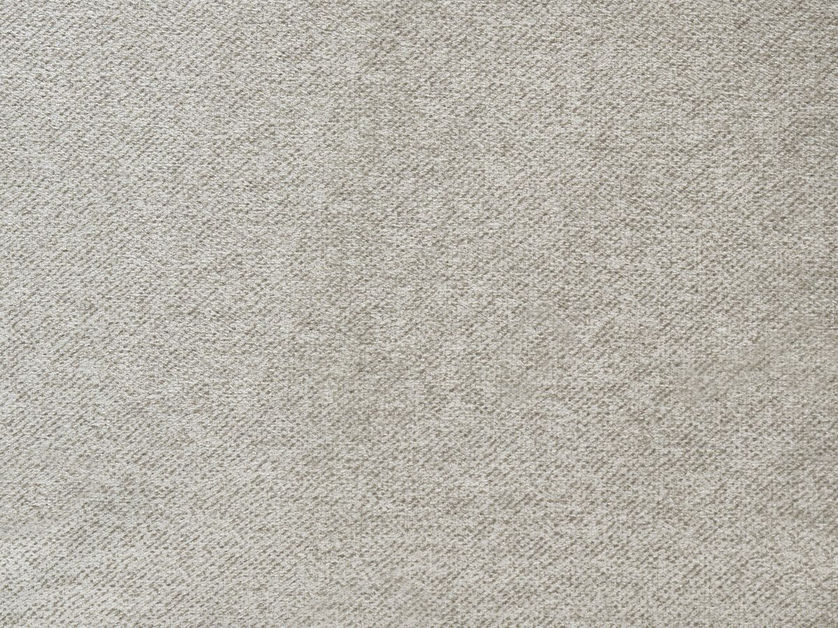 Canapé d'angle fixe SIERRA velours avec pouf