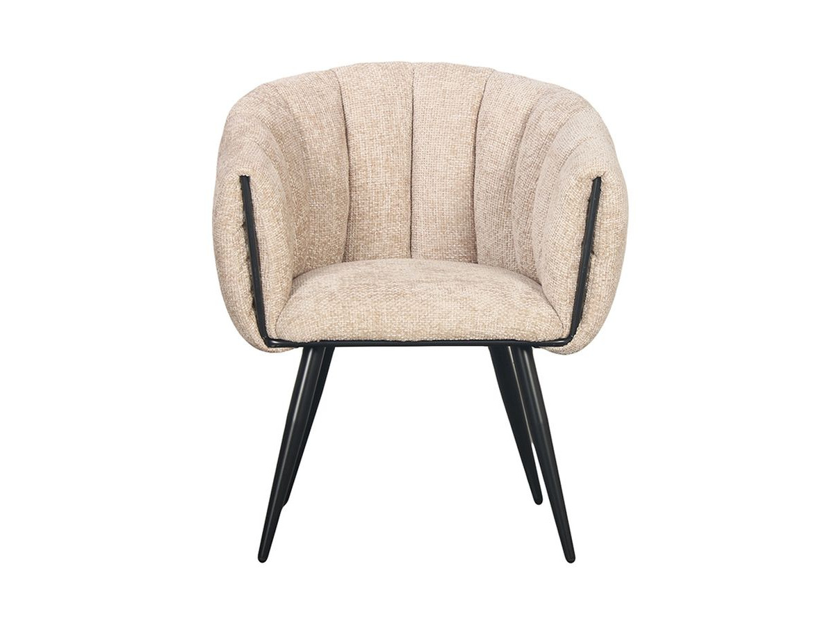 Lot de 2 chaises ADA tissu velours