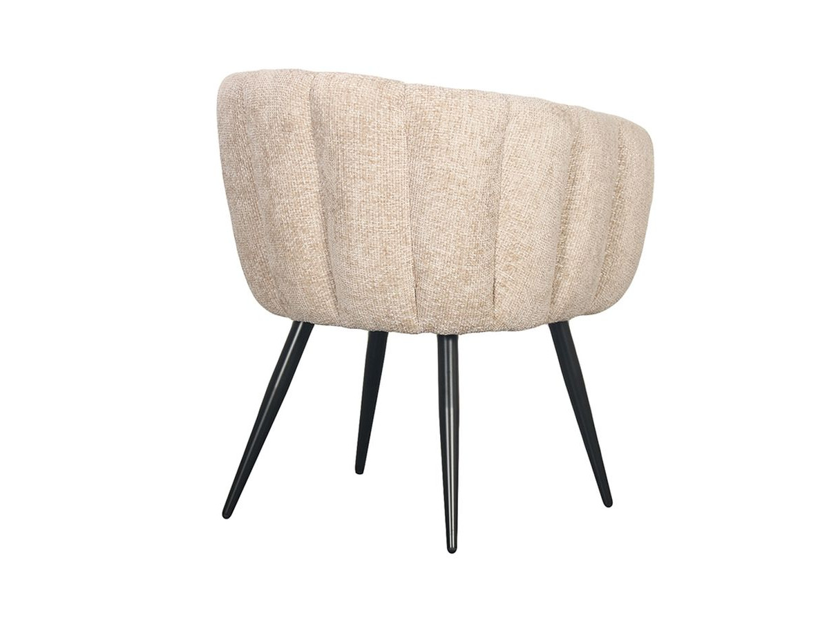 Lot de 2 chaises ADA tissu velours