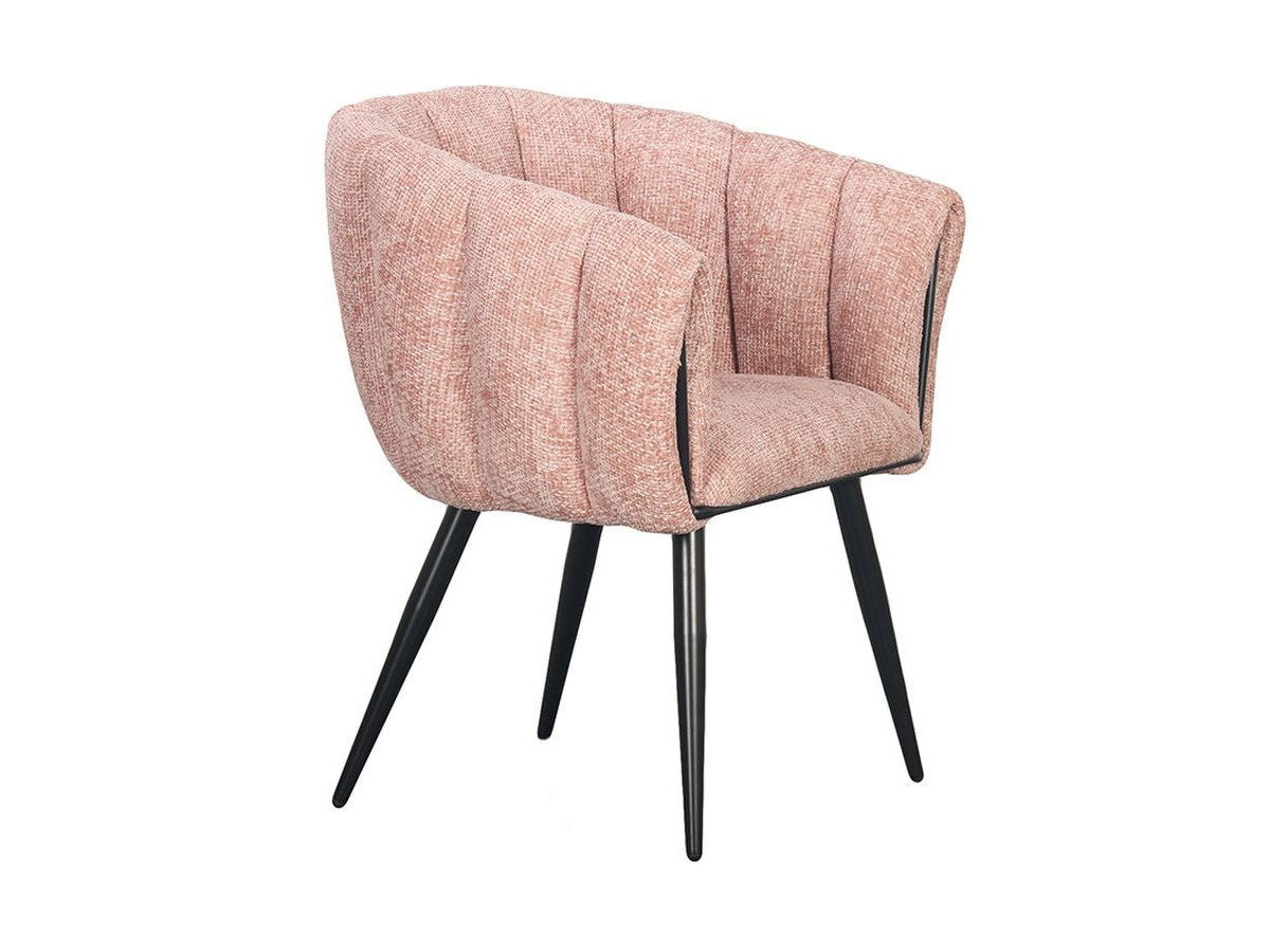 Lot de 2 chaises ADA velours rose — vue 6