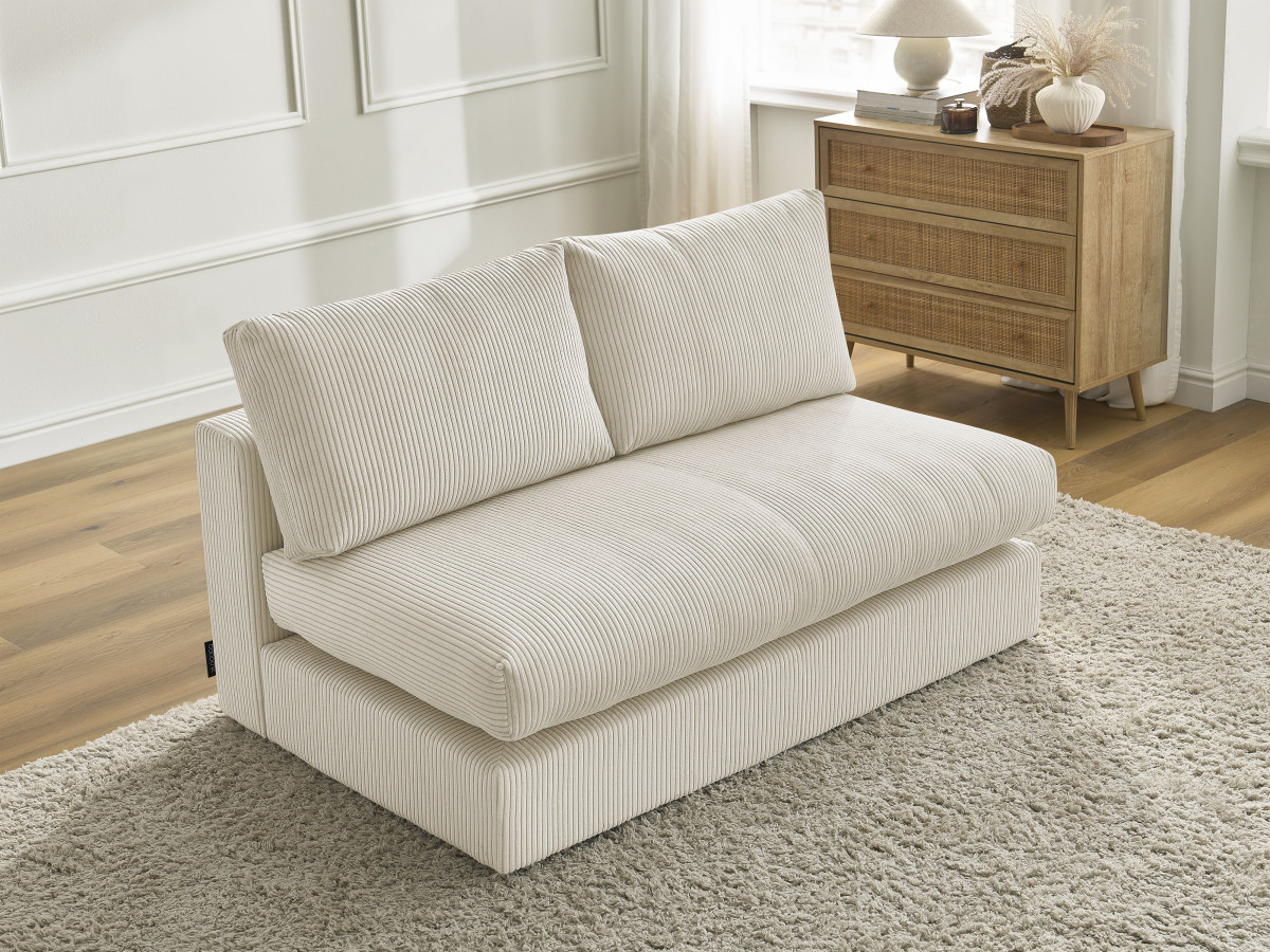 2-zits fauteuil voor PARIS modulaire bank in corduroy