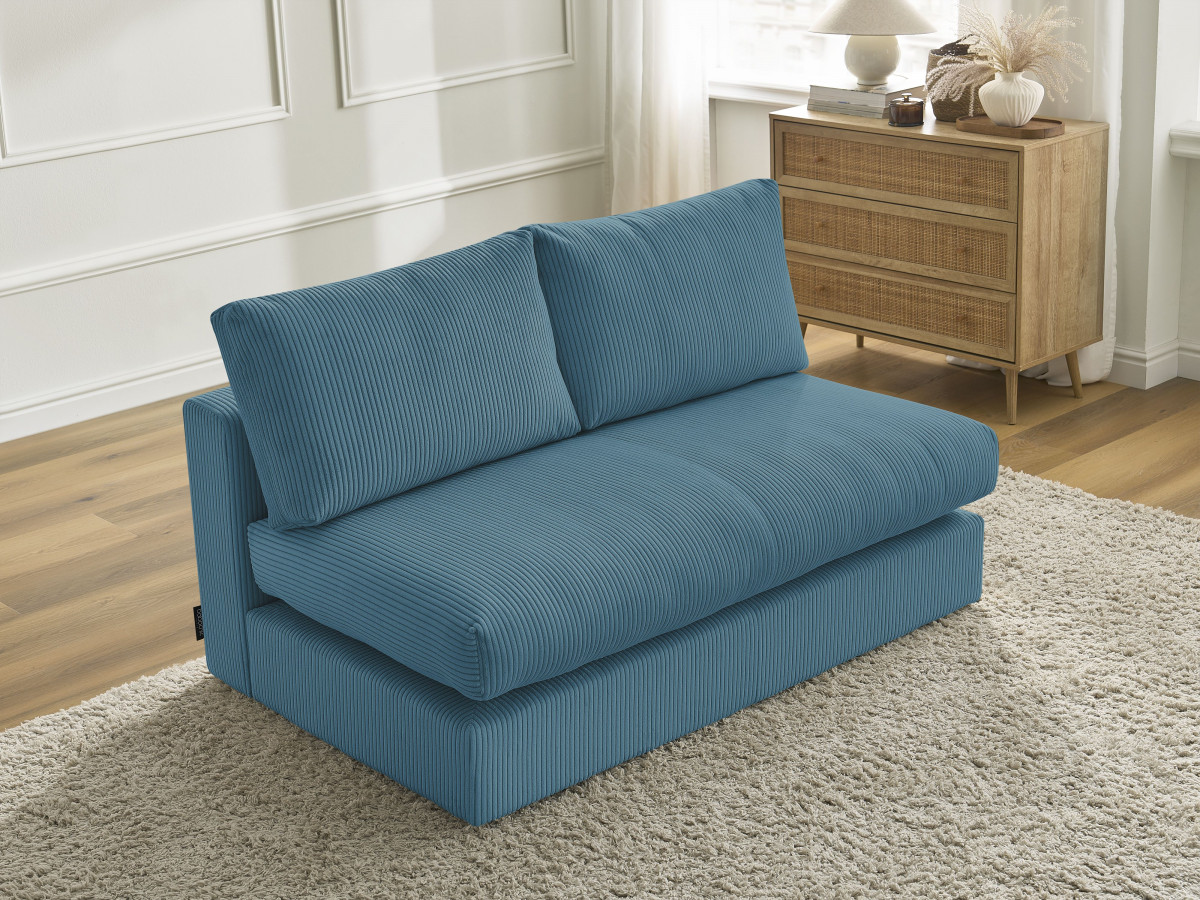 2-zits fauteuil voor PARIS modulaire bank in corduroy