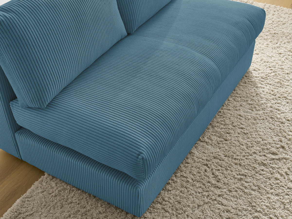 2-zits fauteuil voor PARIS modulaire bank in corduroy