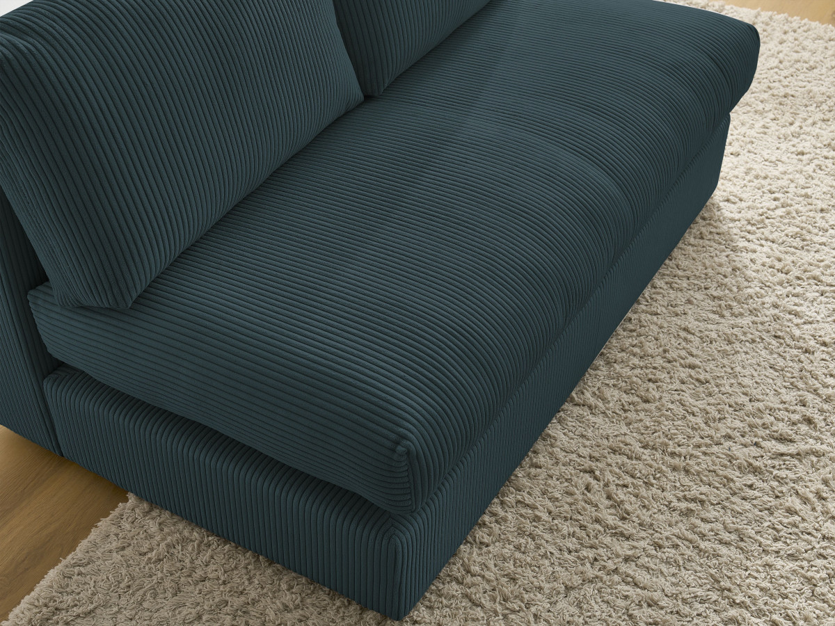 2-zits fauteuil voor PARIS modulaire bank in corduroy