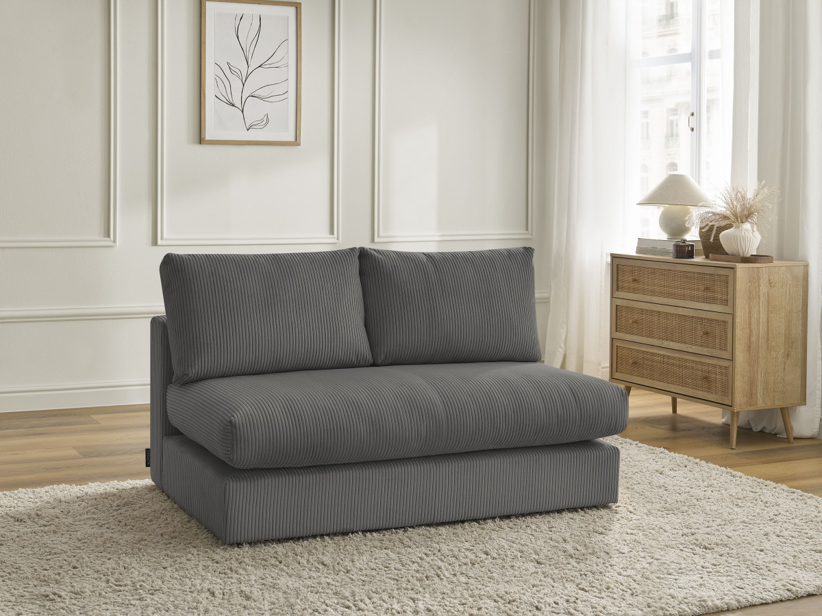 2-zits fauteuil voor PARIS modulaire bank in corduroy