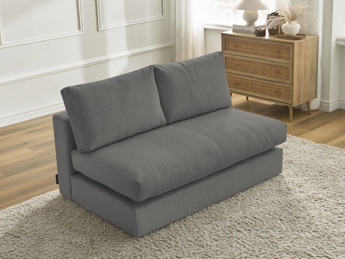 2-zits fauteuil voor PARIS modulaire bank in corduroy