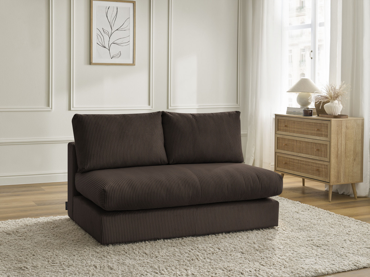 2-zits fauteuil voor PARIS modulaire bank in corduroy