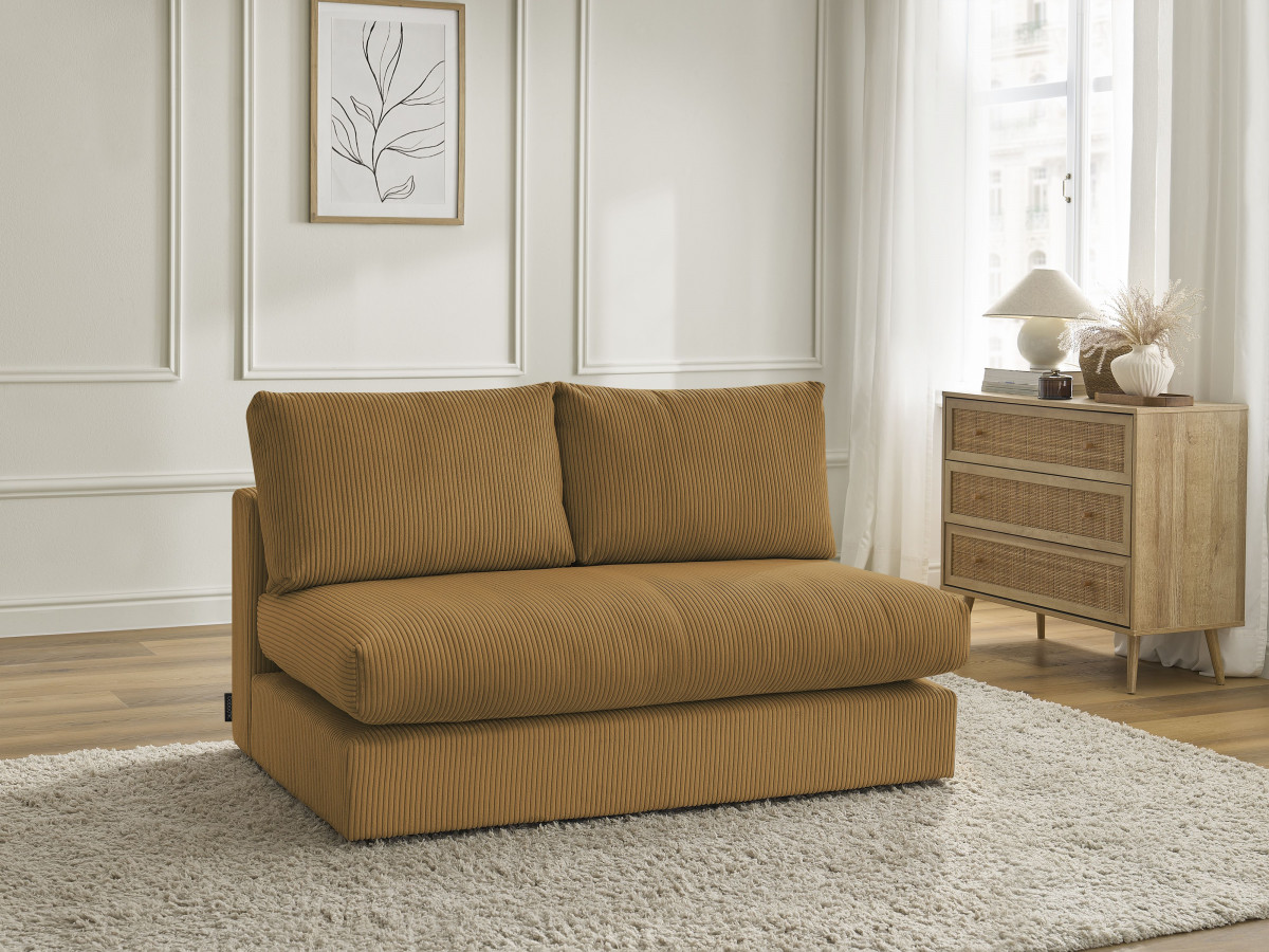 2-zits fauteuil voor PARIS modulaire bank in corduroy