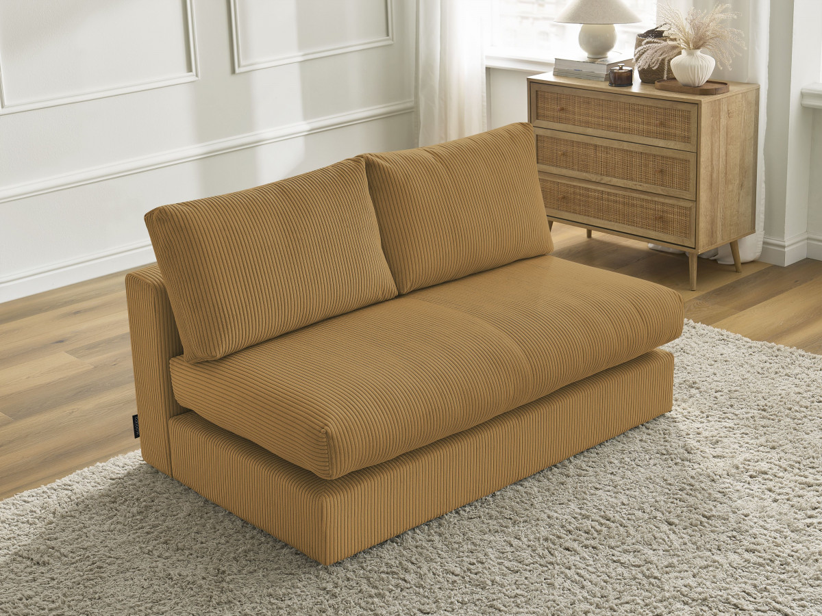 2-zits fauteuil voor PARIS modulaire bank in corduroy
