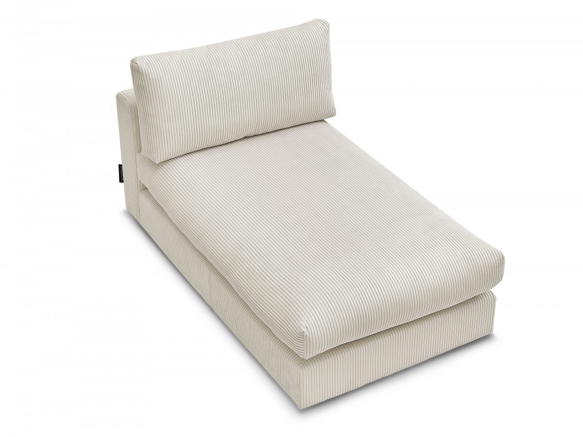 Méridienne pour canapé modulable PARIS velours côtelé