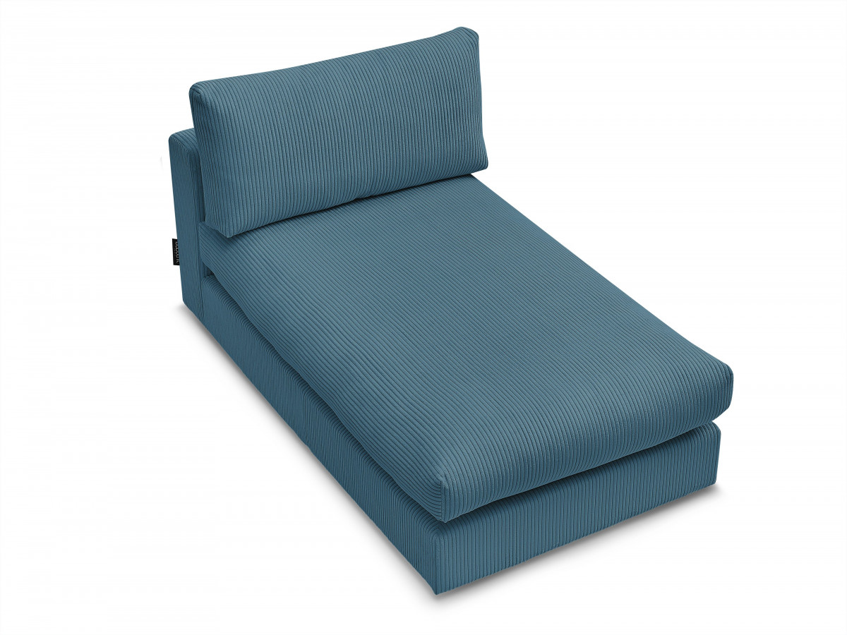 Méridienne pour canapé modulable PARIS velours côtelé