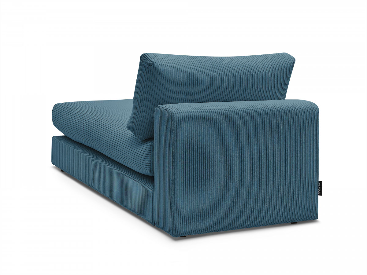 Méridienne pour canapé modulable PARIS velours côtelé