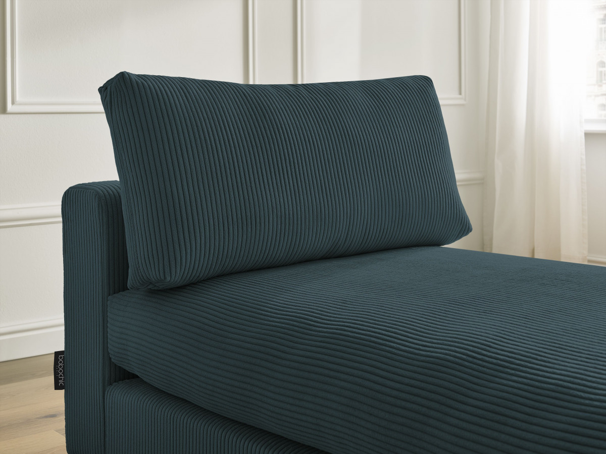 Méridienne pour canapé modulable PARIS velours côtelé