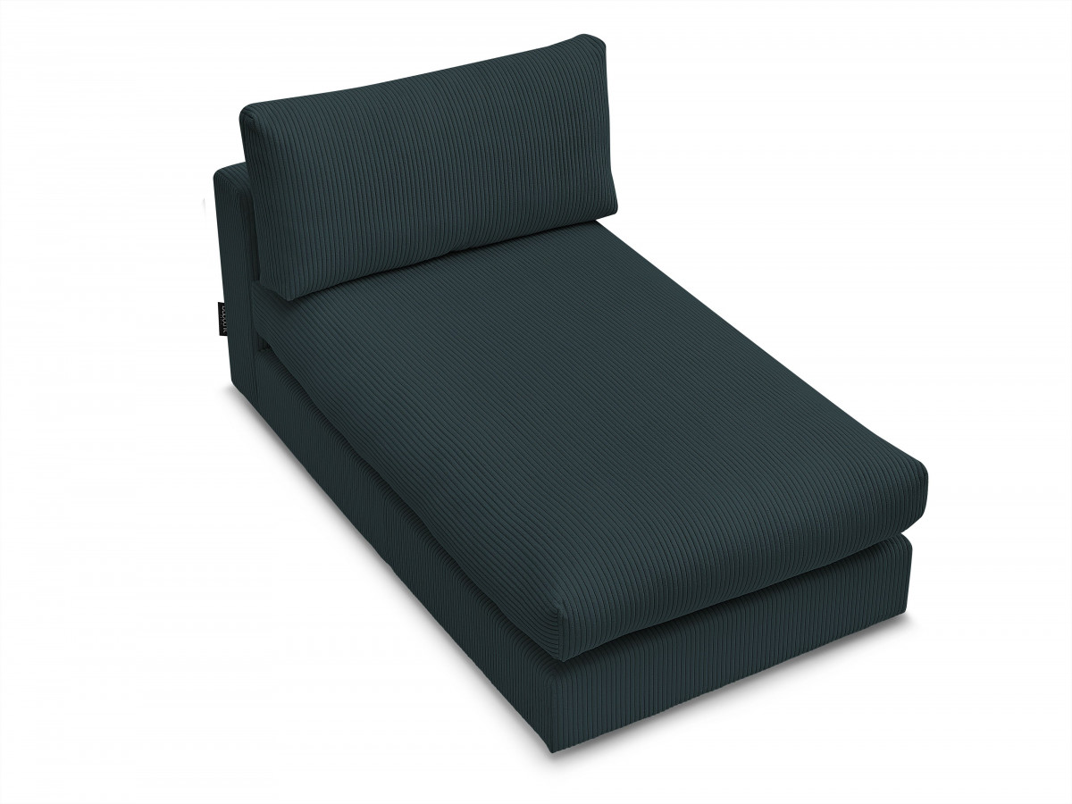 Méridienne pour canapé modulable PARIS velours côtelé
