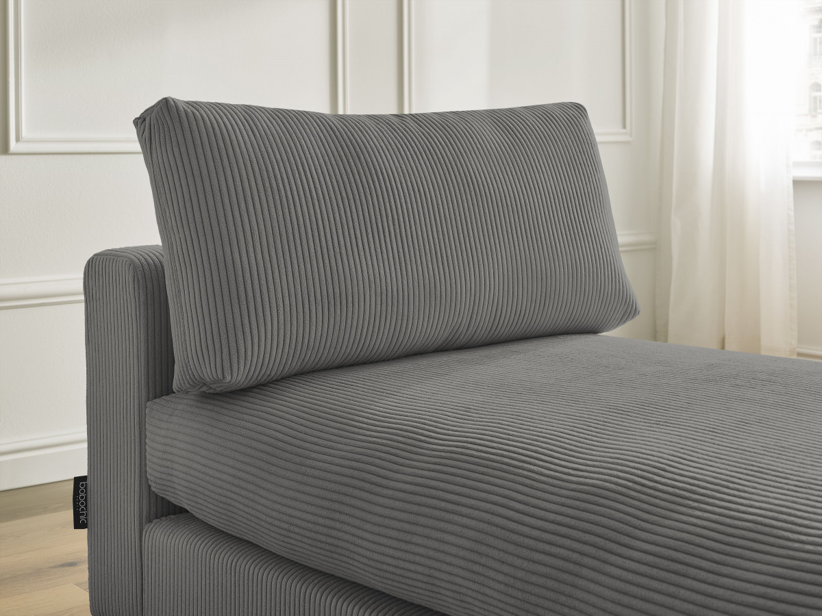 PARIS corduroy modulaire chaise longue