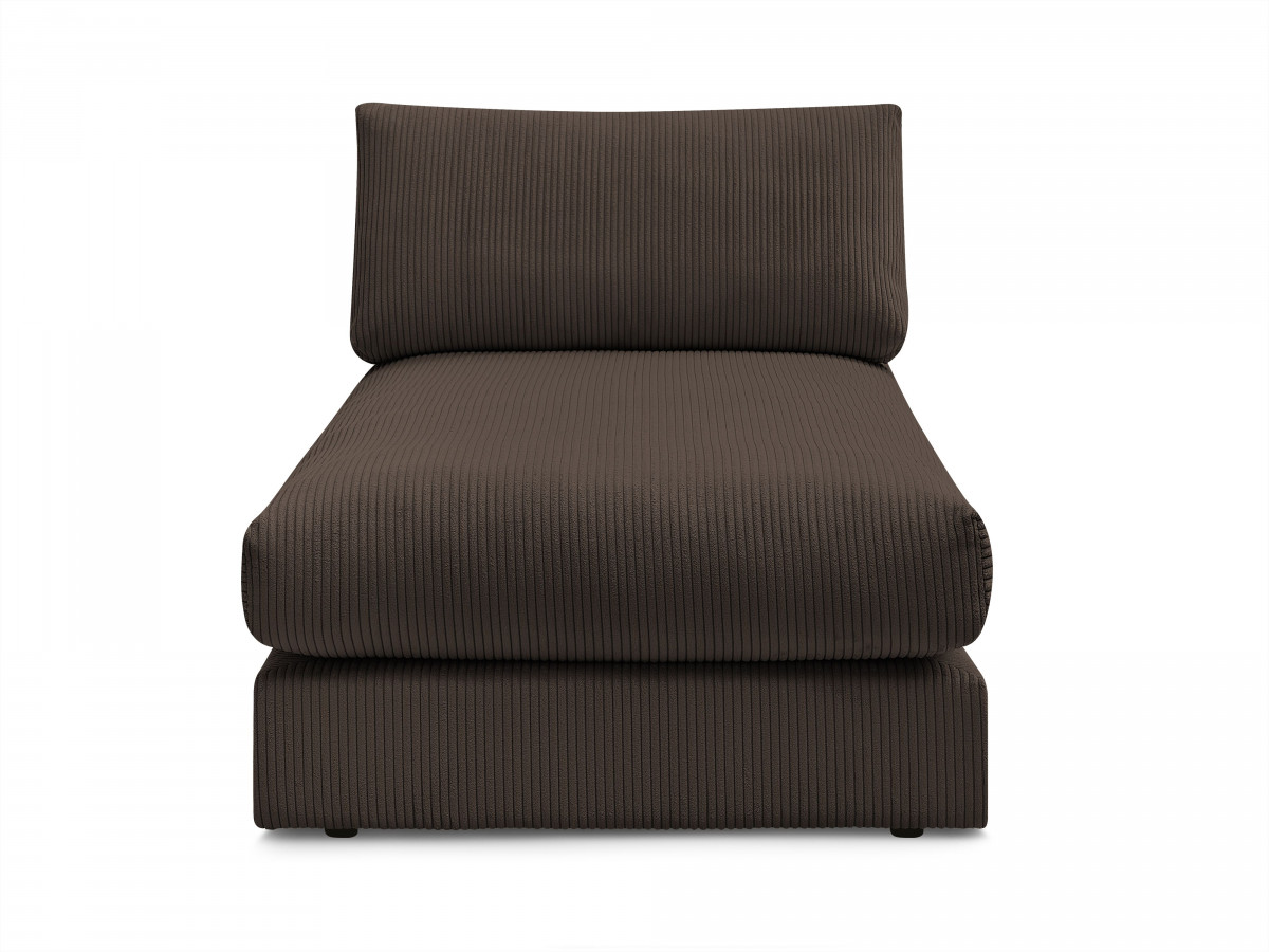 Méridienne pour canapé modulable PARIS velours côtelé