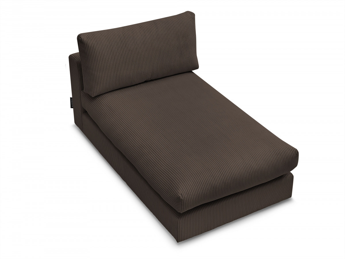 Méridienne pour canapé modulable PARIS velours côtelé