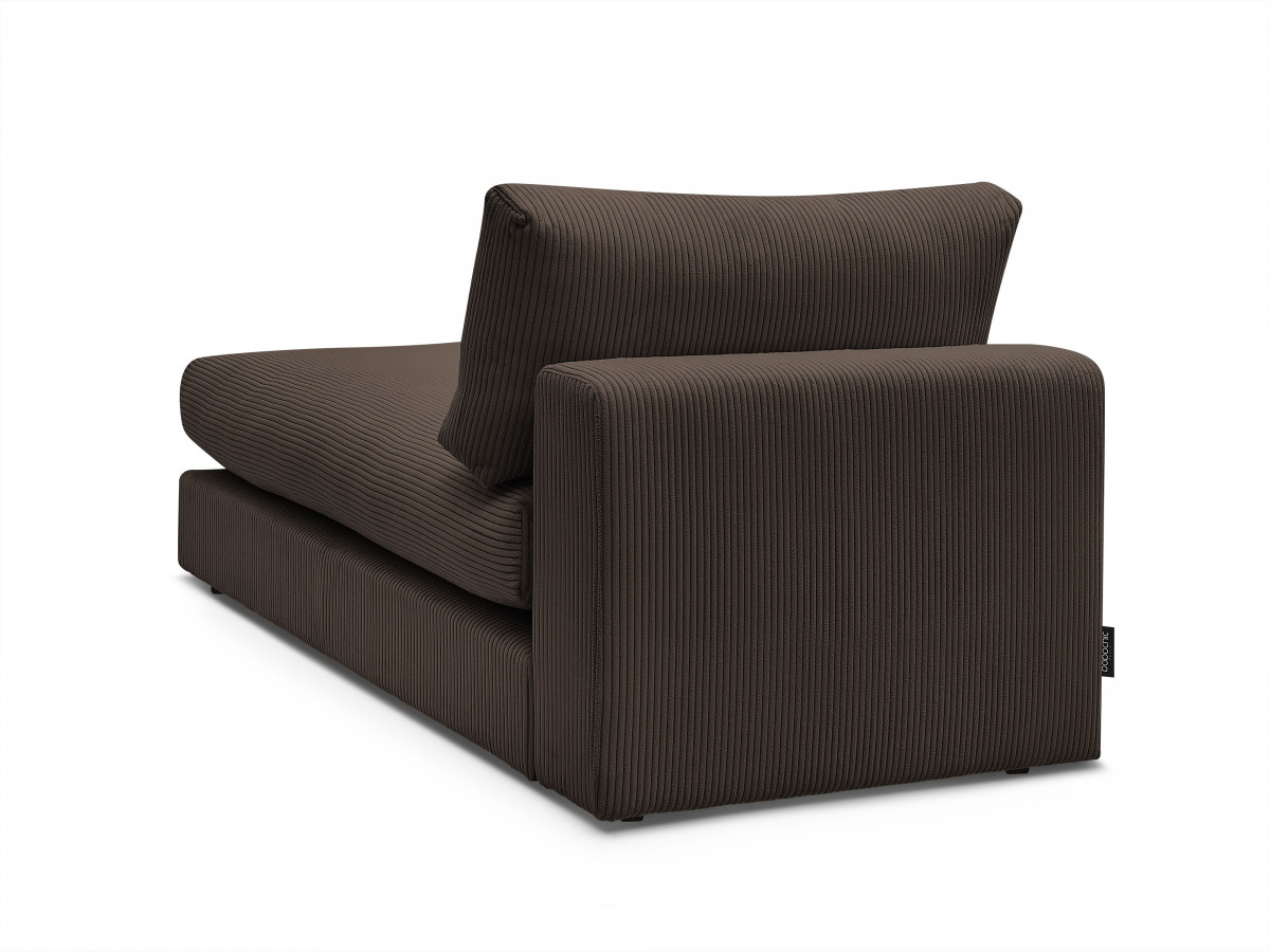 Méridienne pour canapé modulable PARIS velours côtelé