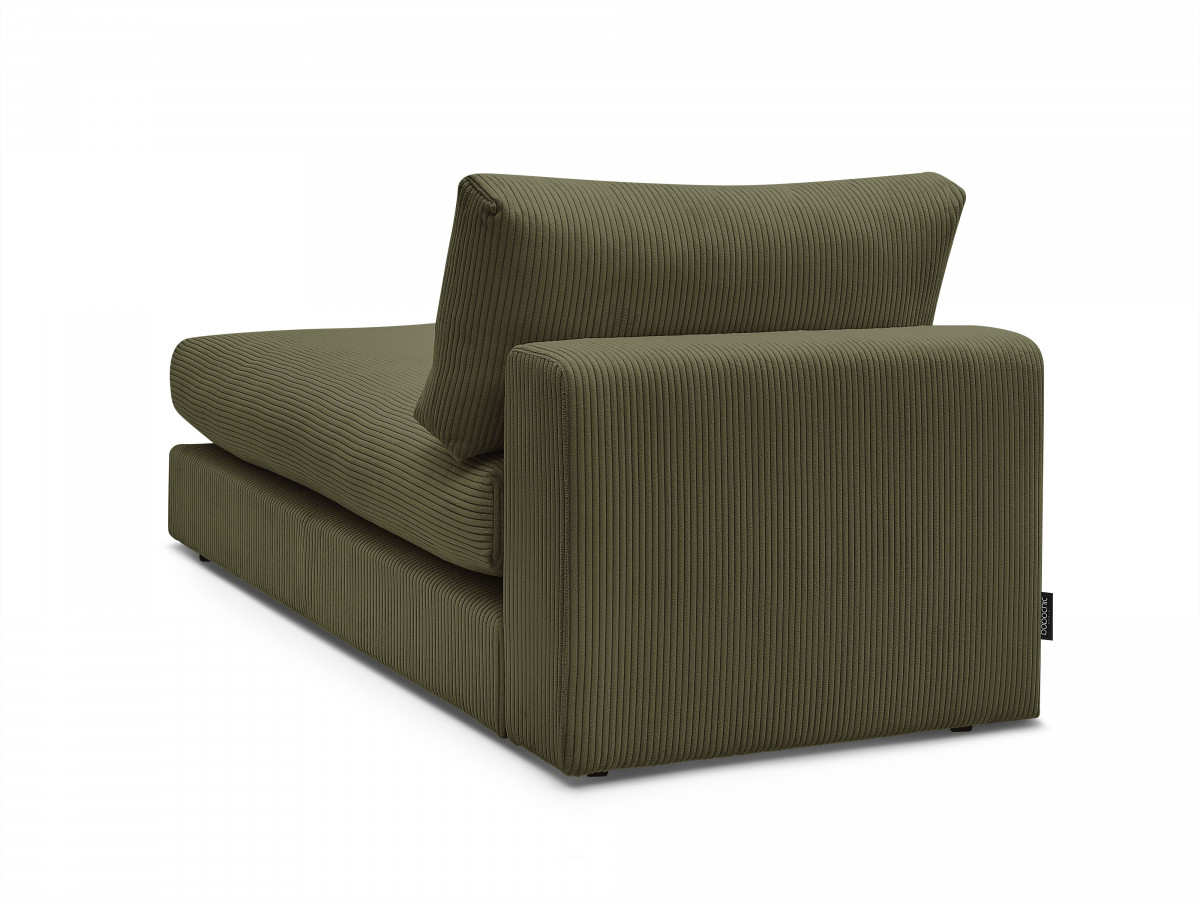 Méridienne pour canapé modulable PARIS velours côtelé