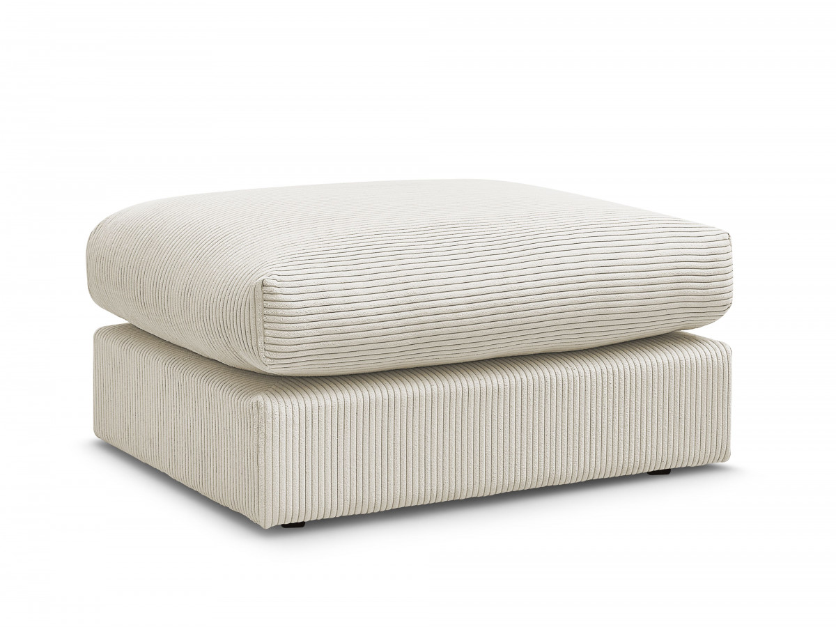 Pouf pour canapé modulable PARIS velours côtelé