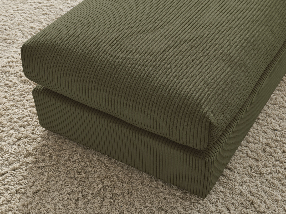 PARIS corduroy modulaire zitbankpoef