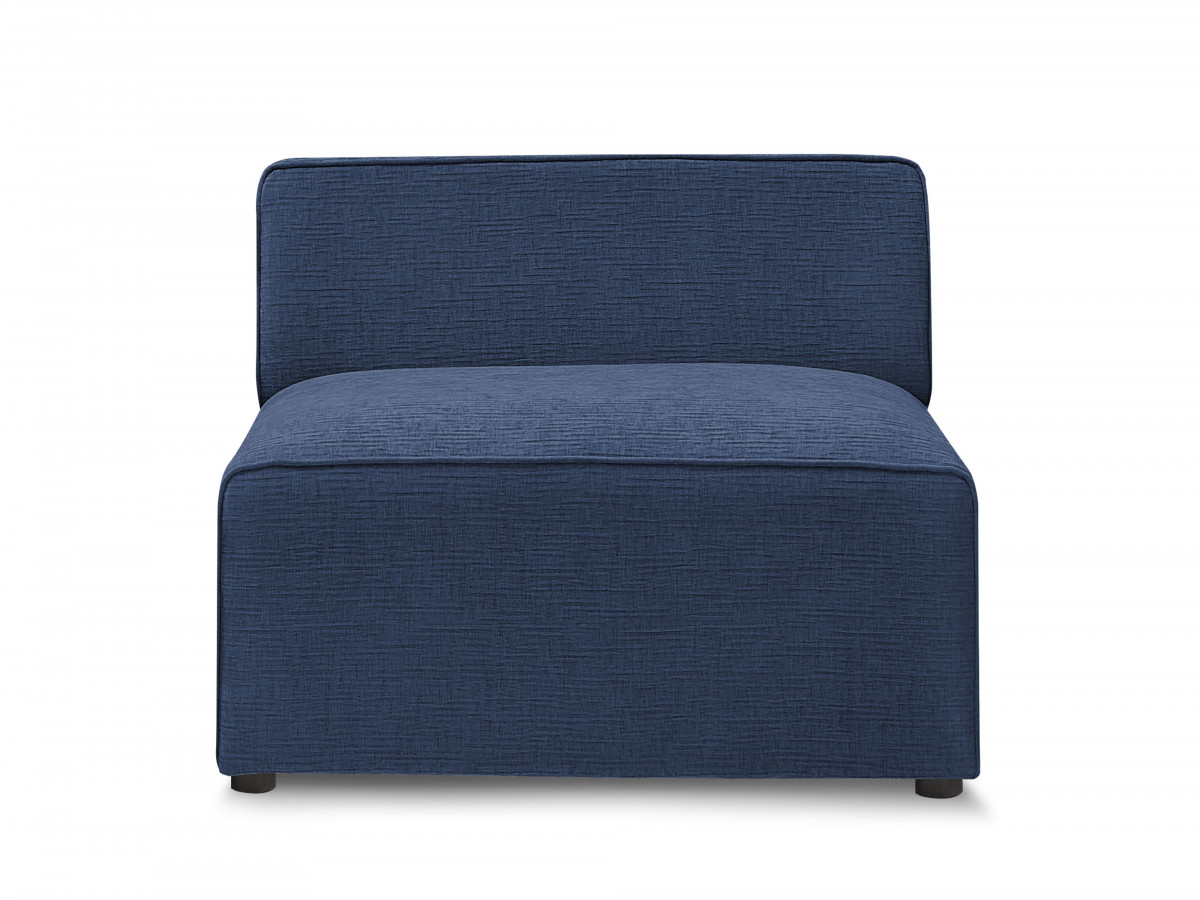 Chauffeuse 1 place pour canapé modulable ROUSSEAU tissu texturé