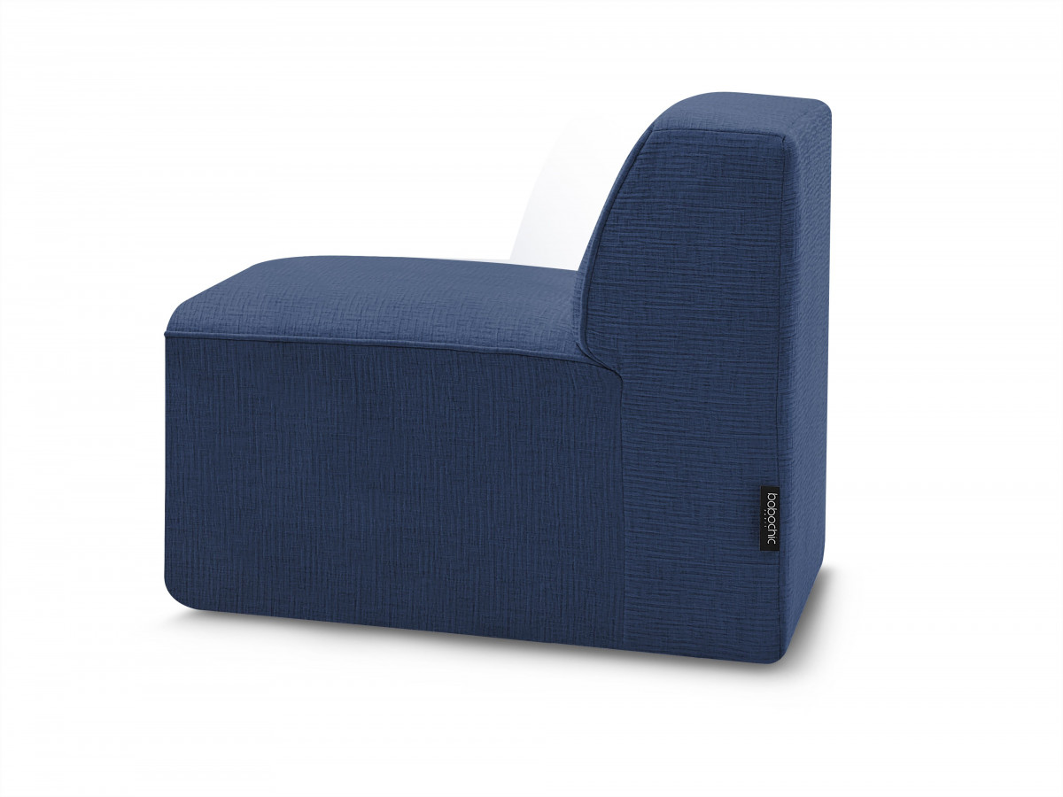 Chauffeuse 1 place pour canapé modulable ROUSSEAU tissu texturé
