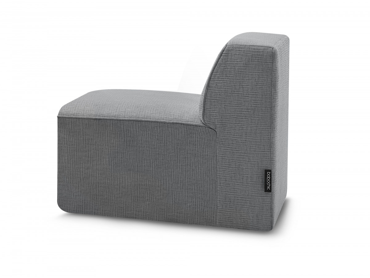 Chauffeuse 1 place pour canapé modulable ROUSSEAU tissu texturé