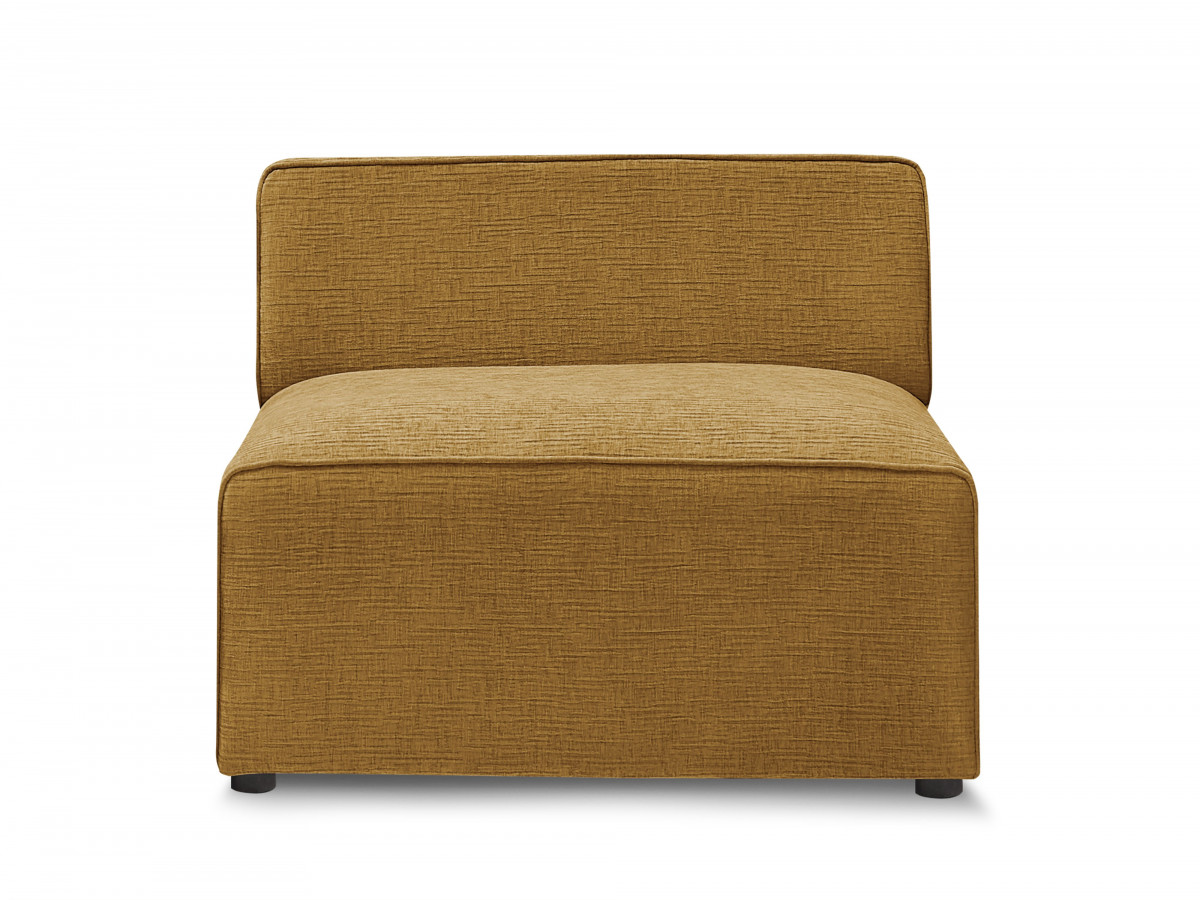 Chauffeuse 1 place pour canapé modulable ROUSSEAU tissu texturé