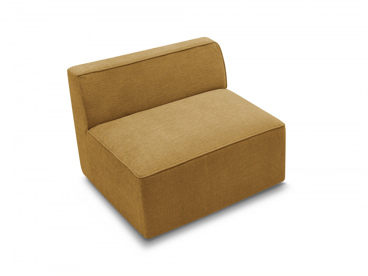 1-zitsfauteuil voor modulaire bank ROUSSEAU in structuurstof