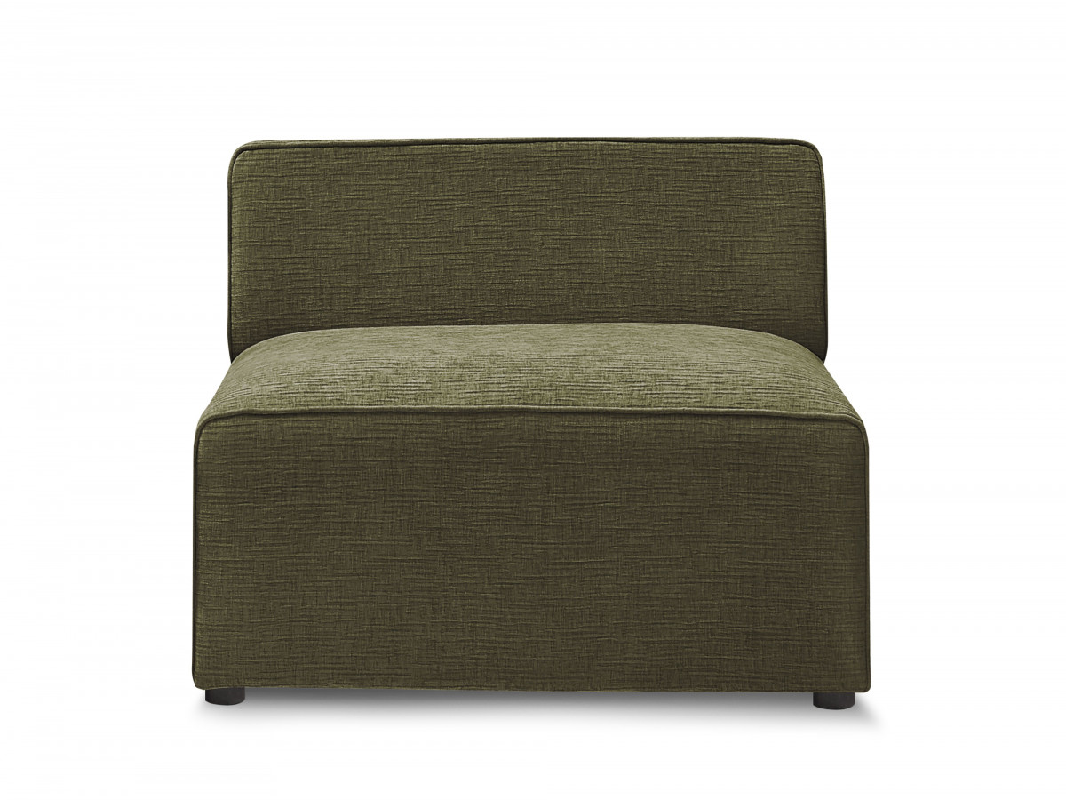 Chauffeuse 1 place pour canapé modulable ROUSSEAU tissu texturé