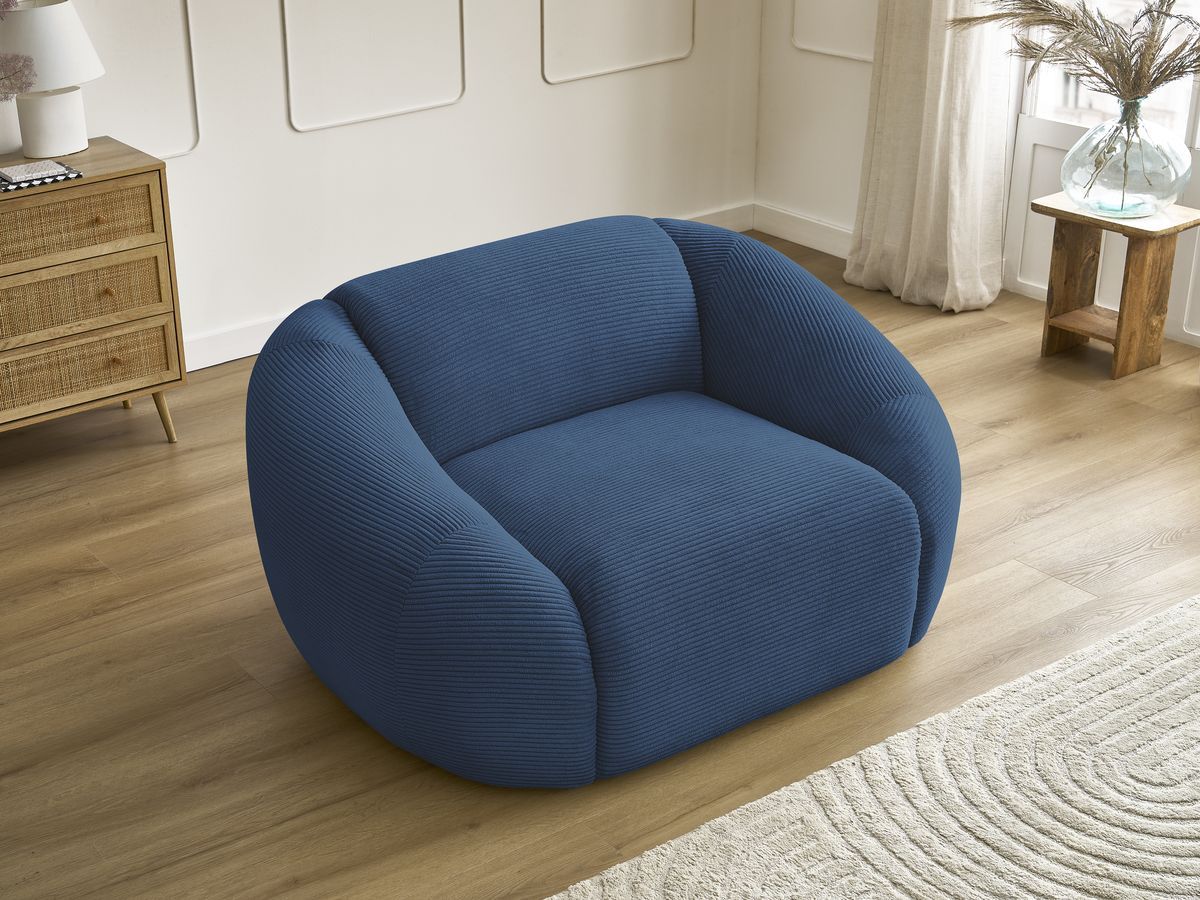 TINA corduroy fauteuil