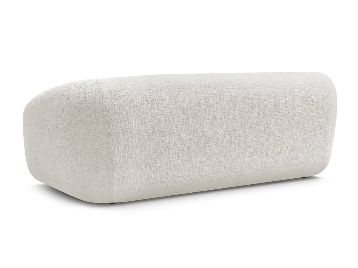 Canapé droit convertible déplimousse NEYO tissu texturé