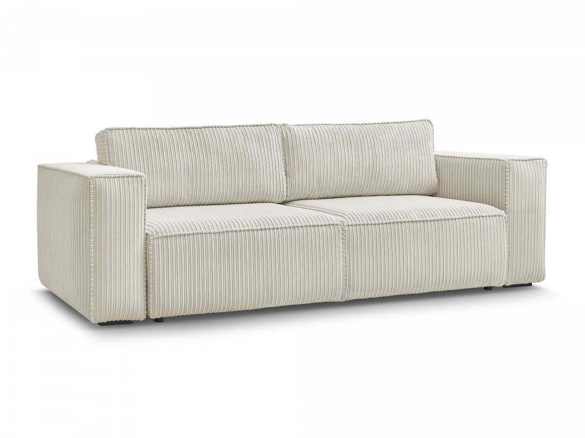 Sofa 3-osobowa prosta sztruksowa NINA