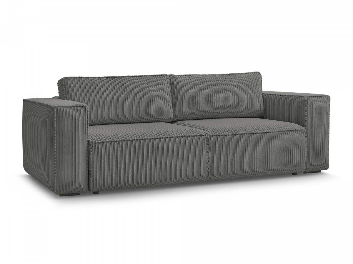 Sofa 3-osobowa prosta sztruksowa NINA