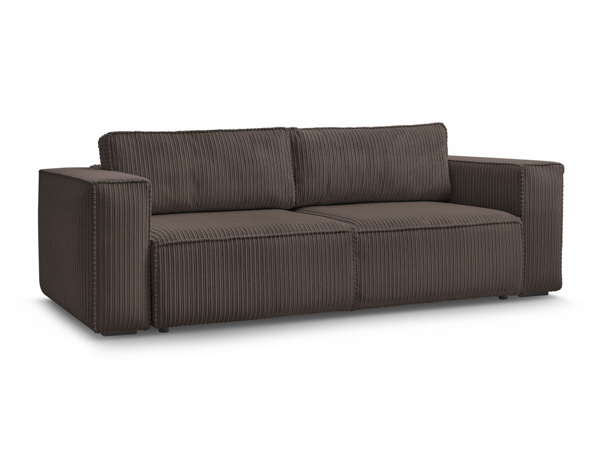 Sofa 3-osobowa prosta sztruksowa NINA