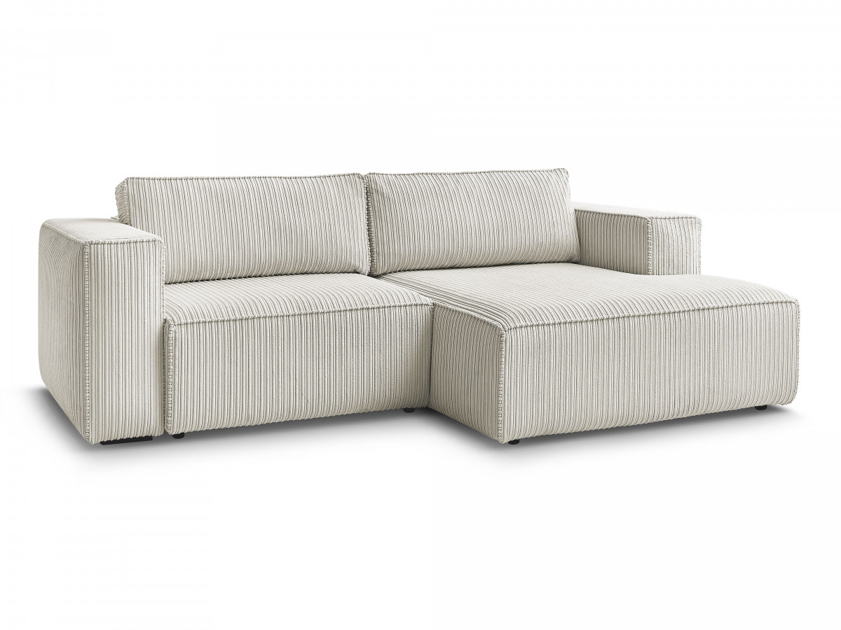 Sofa 3-osobowa prosta sztruksowa NINA