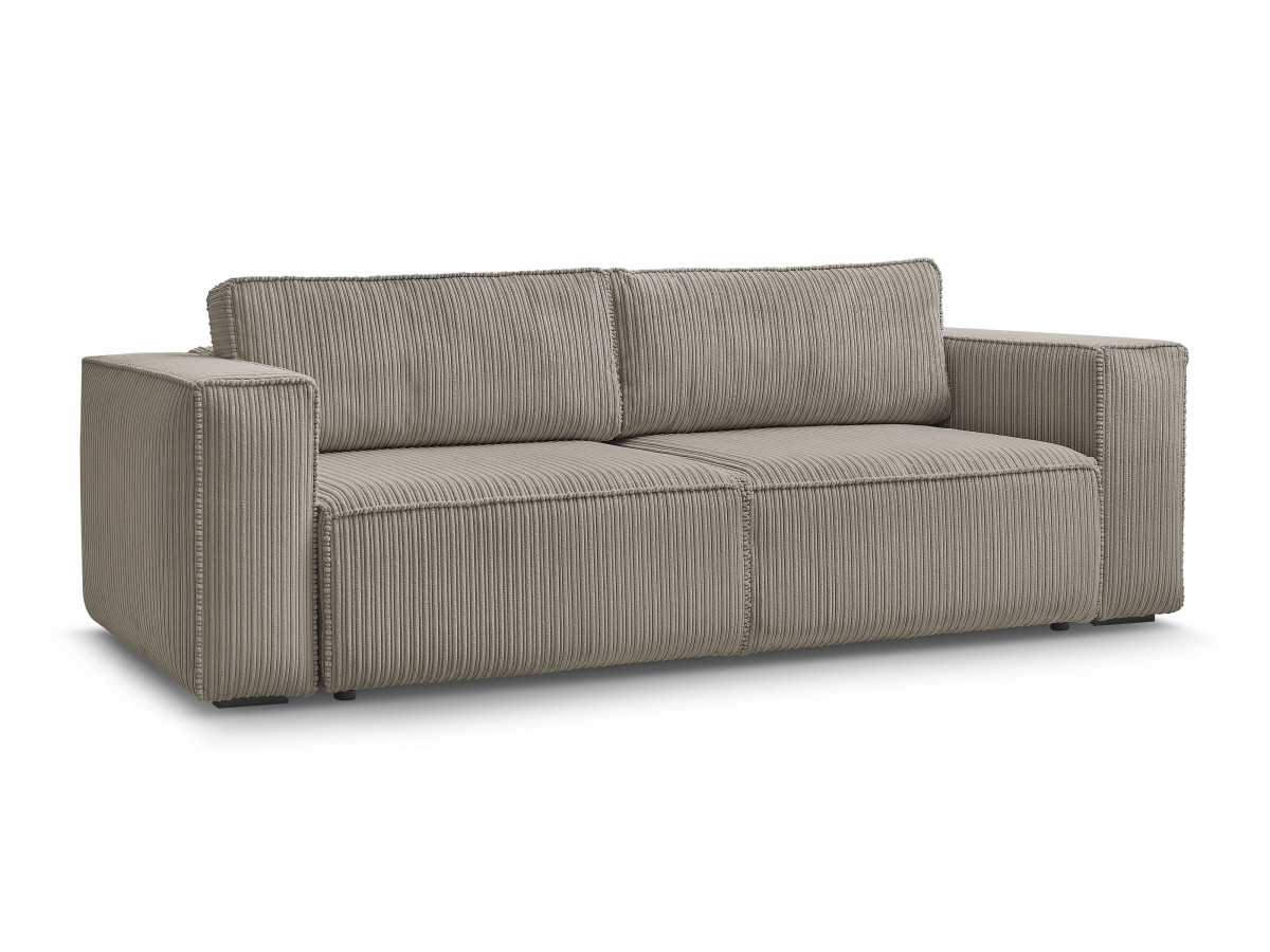 Sofa 3-osobowa prosta sztruksowa NINA