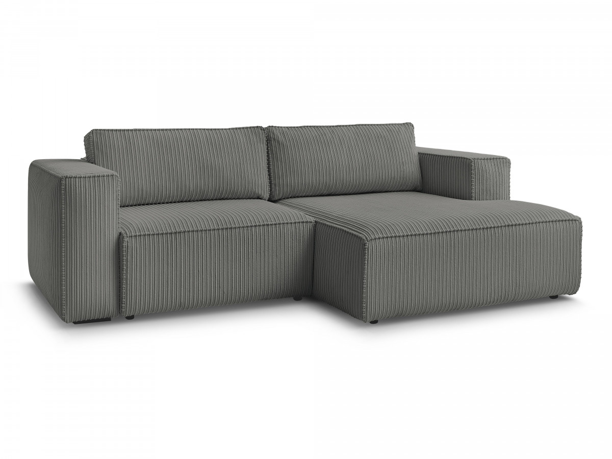 Sofa 3-osobowa prosta sztruksowa NINA