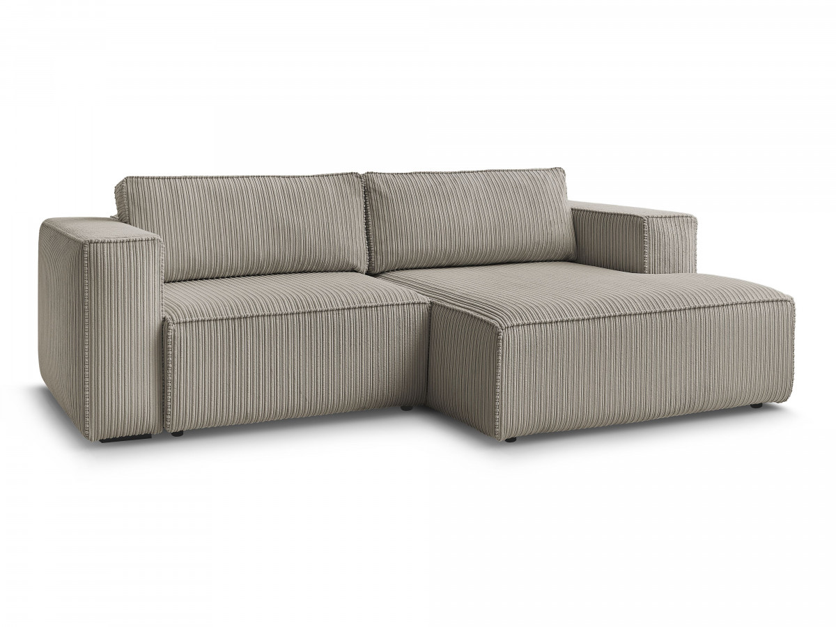 Sofa 3-osobowa prosta sztruksowa NINA