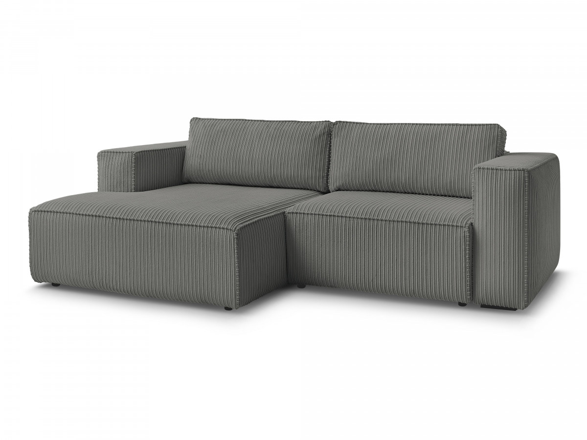 Sofa 3-osobowa prosta sztruksowa NINA